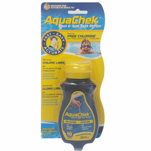 Aquachek Chlorine Test Strips (50)
